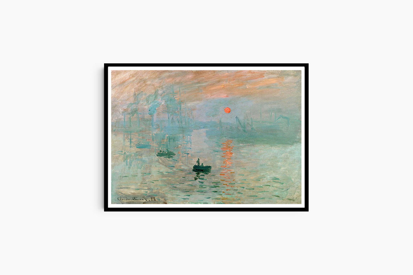 Claude Monet - Impression, Sunrise - Hakyarts