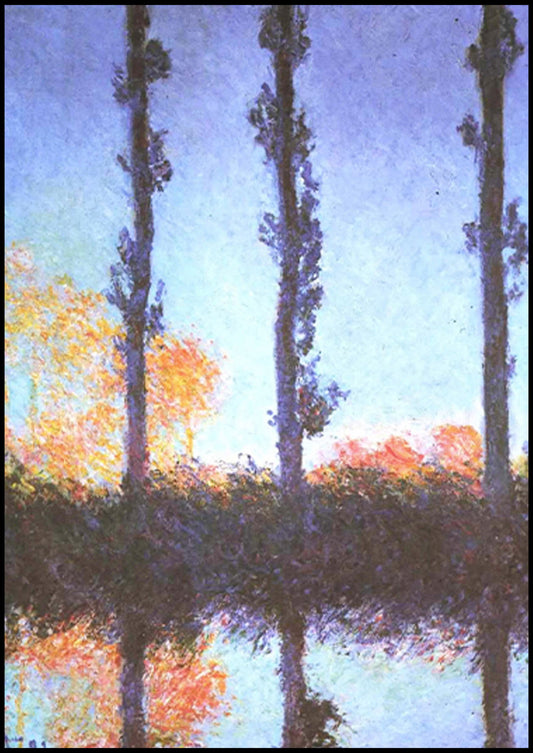 Claude Monet - Poplars - Hakyarts