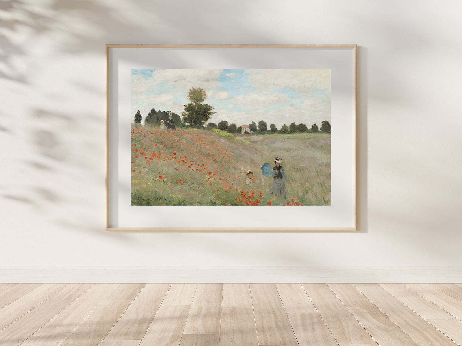 Claude Monet - Poppy Field - Hakyarts