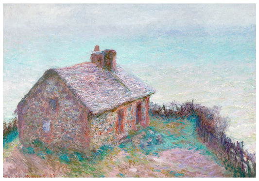 Claude Monet - The Customs Hut - Hakyarts