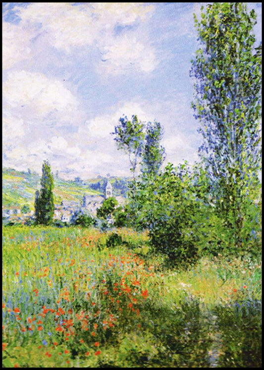 Claude Monet - Vue de Vétheuil - Hakyarts