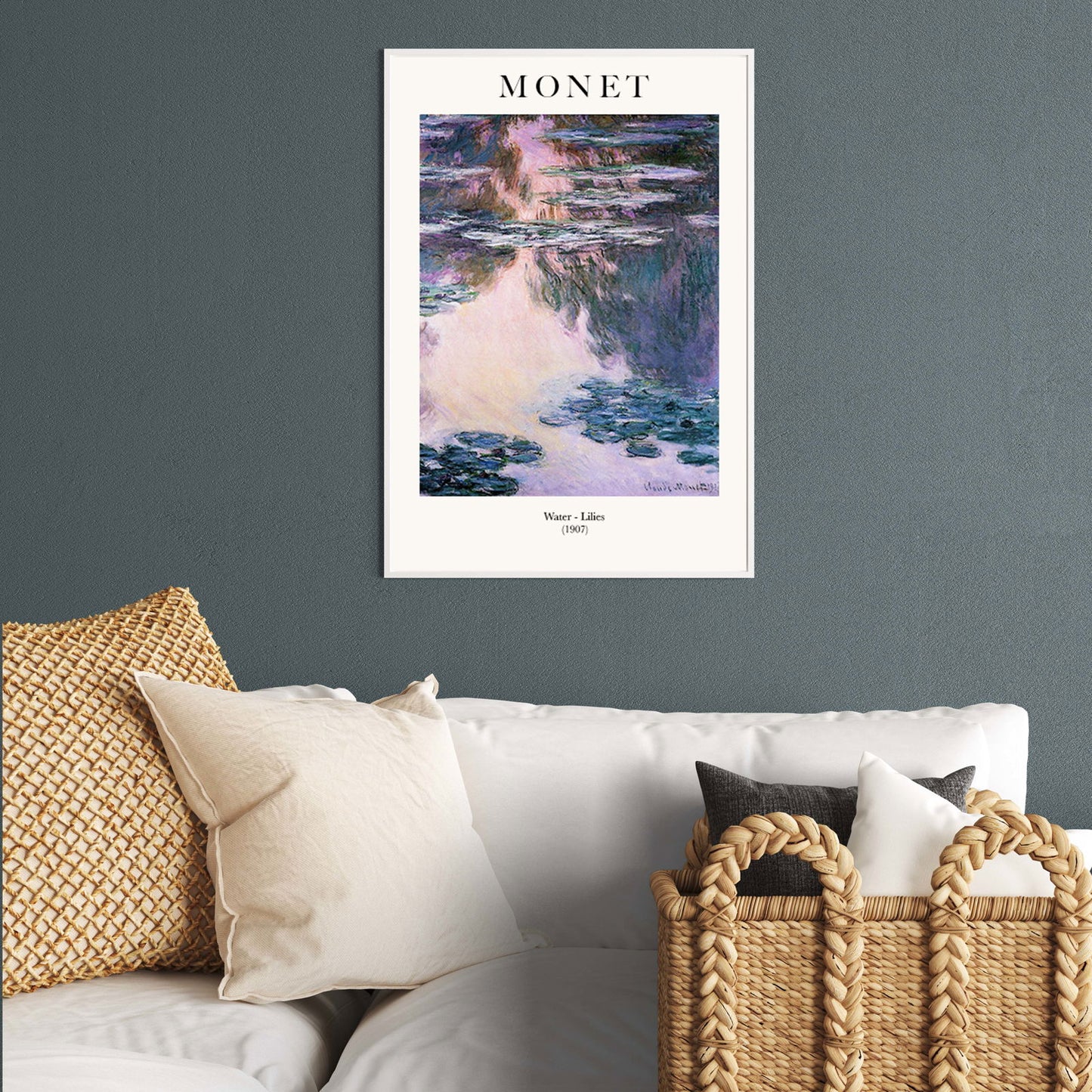 Claude Monet - Water-Lilies Poster - Hakyarts