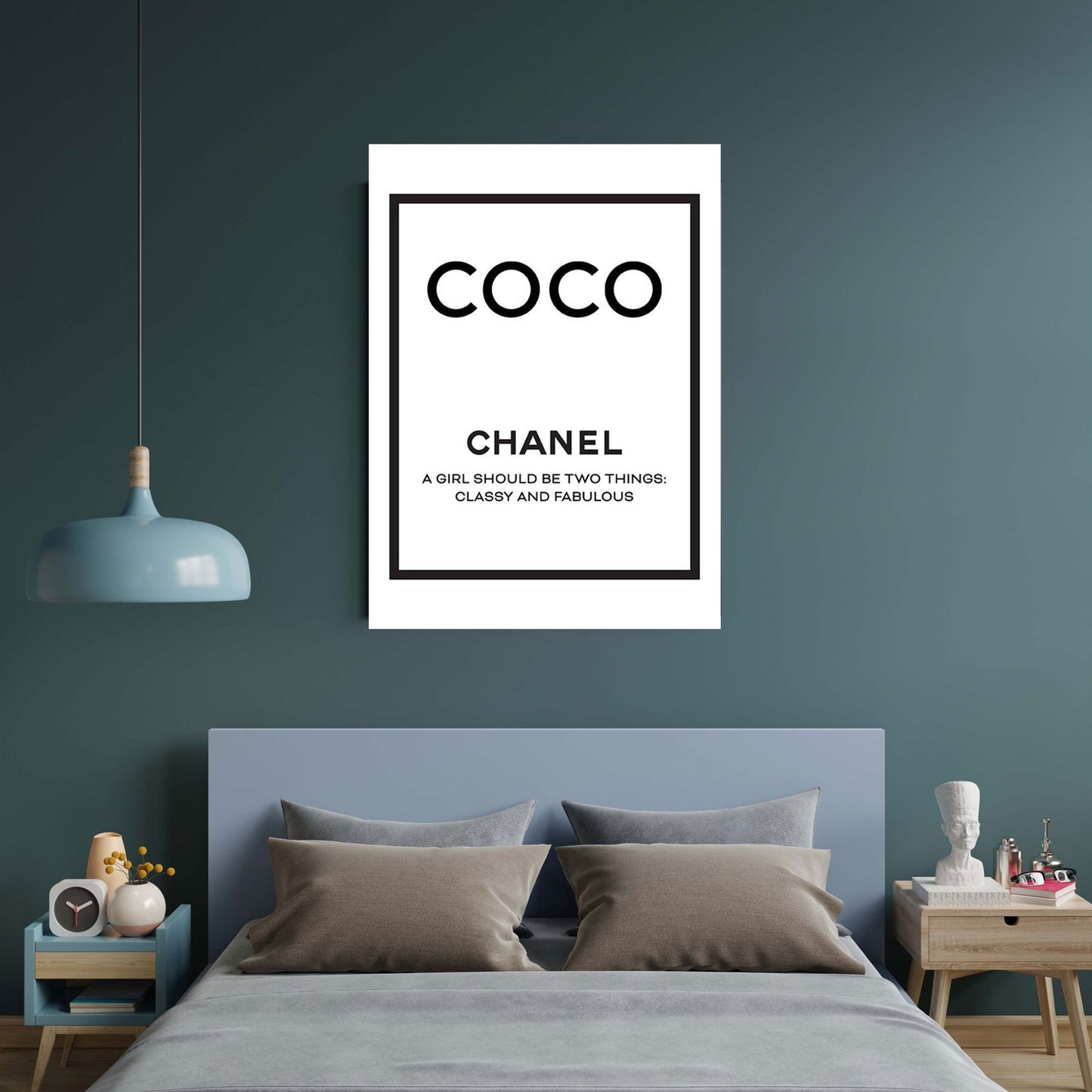 Coco Chanel Poster - Hakyarts