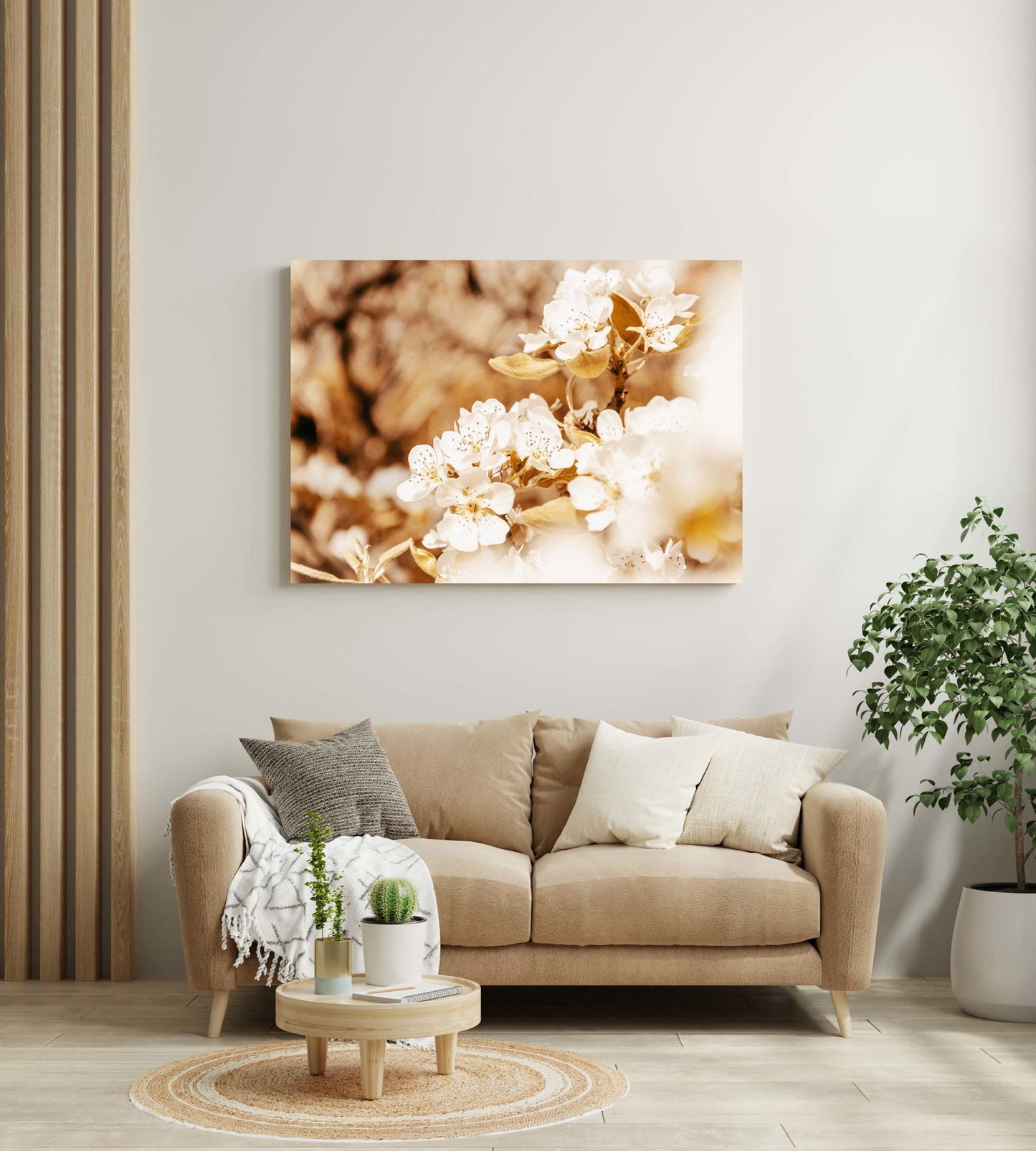 Cotton Flowers Poster - Hakyarts