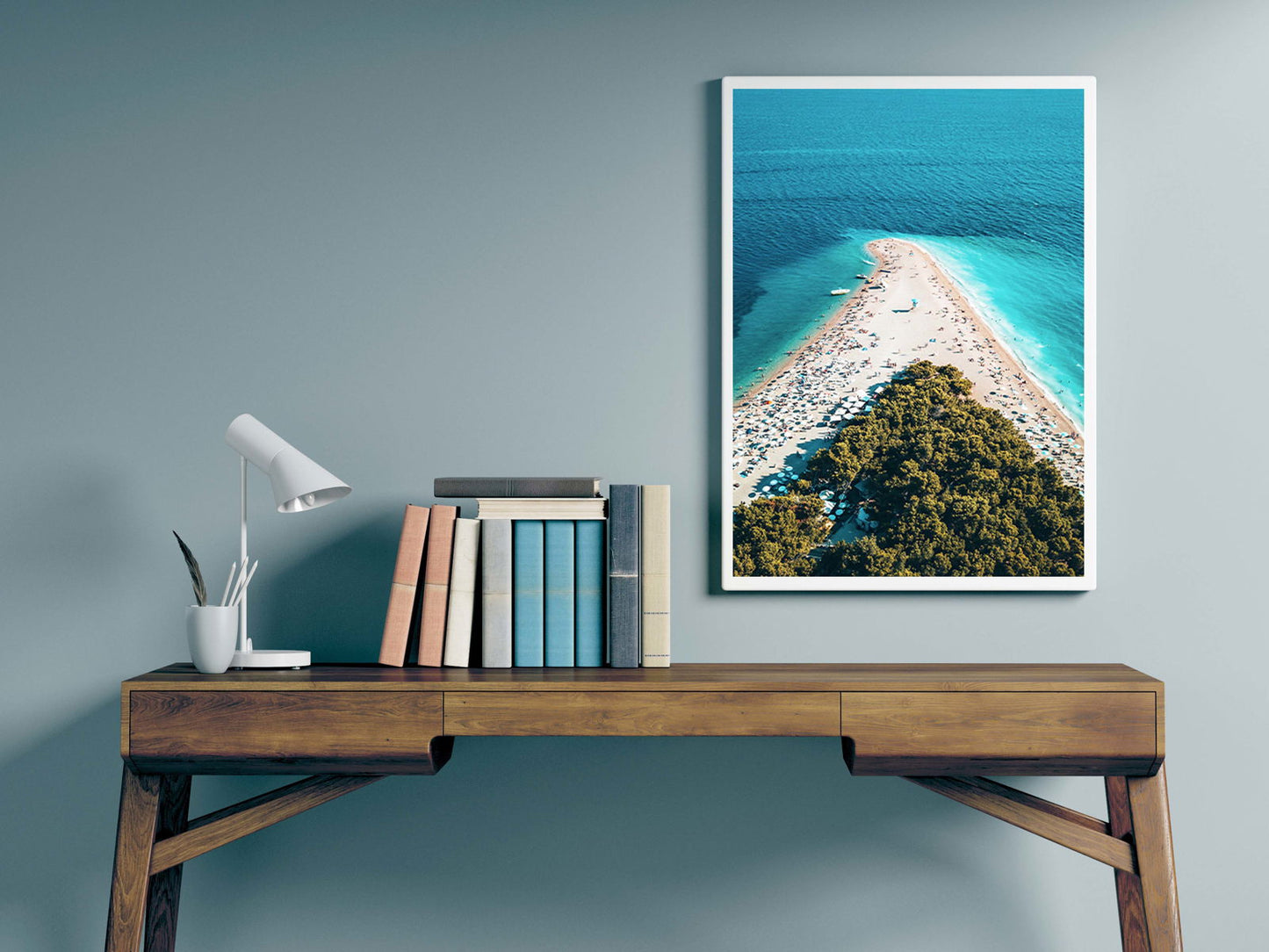 Croatia Beach Poster - Hakyarts