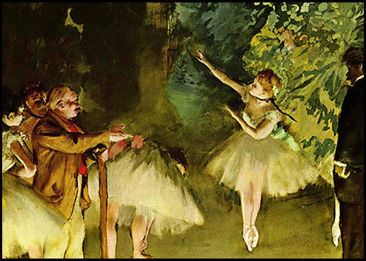 Edgar Degas - Ballettprobe - Hakyarts