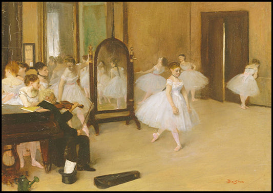 Edgar Degas - Chasse de Danse - Hakyarts