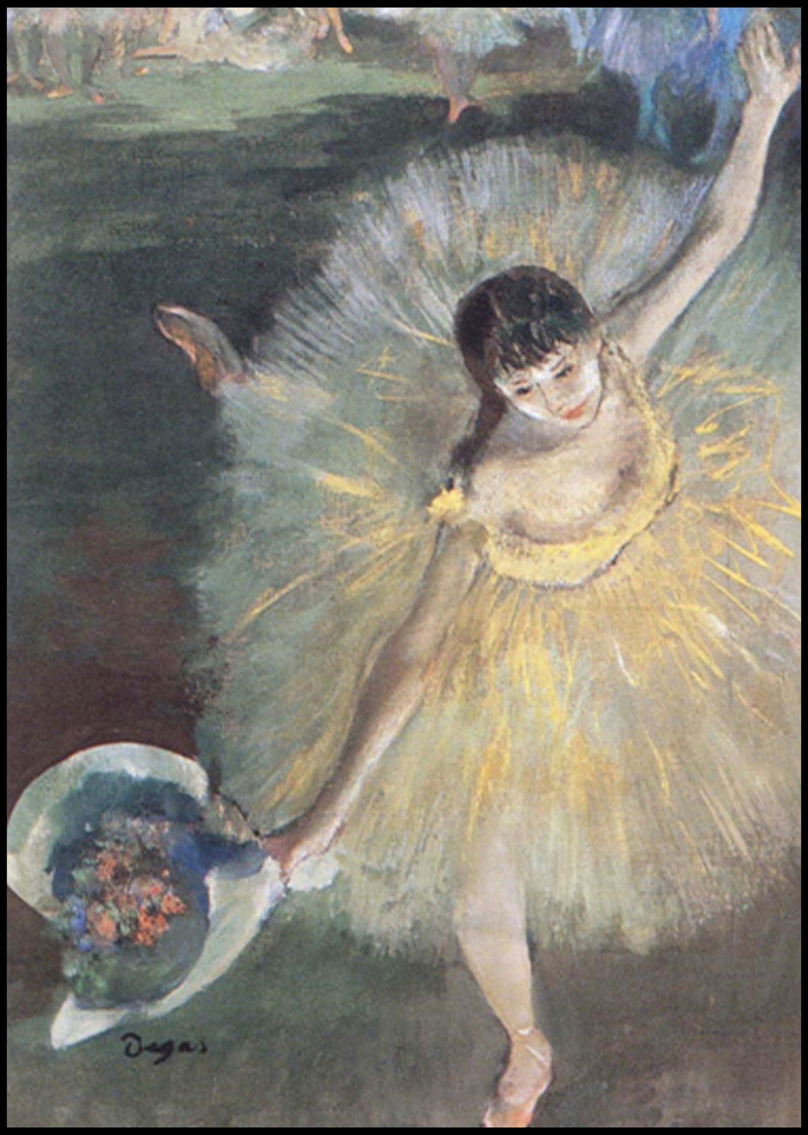 Edgar Degas - Fin d'arabesque - Hakyarts