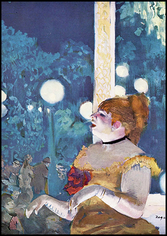 Edgar Degas - In the Concert Cafe: The Dog's Song - Hakyarts