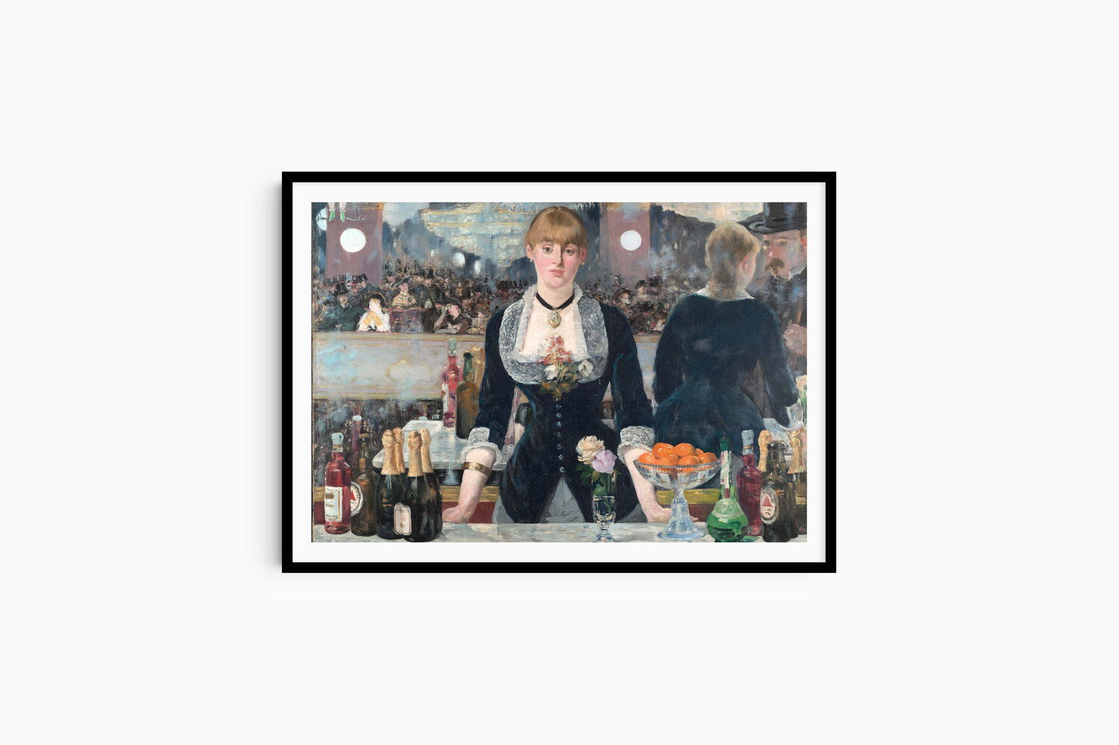 Édouard Manet - A Bar at the Folies-Bergère - Hakyarts