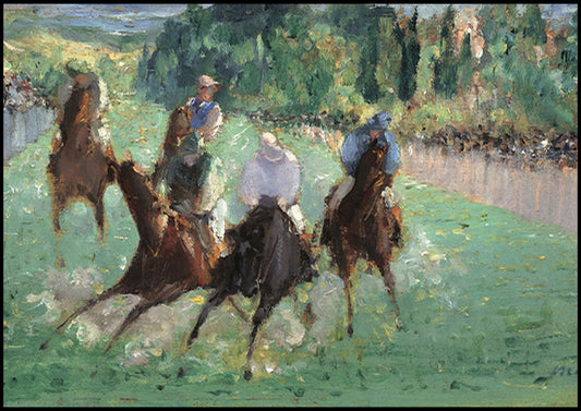 Édouard Manet - At The Races - Hakyarts