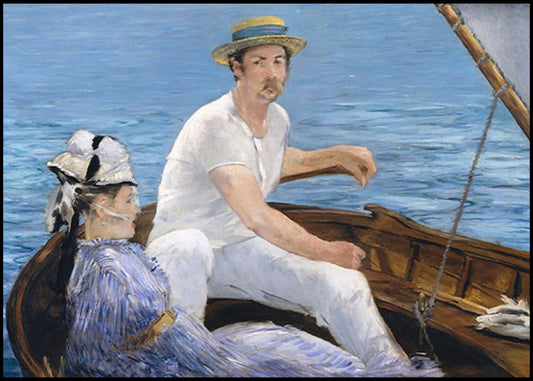 Édouard Manet - Boating - Hakyarts