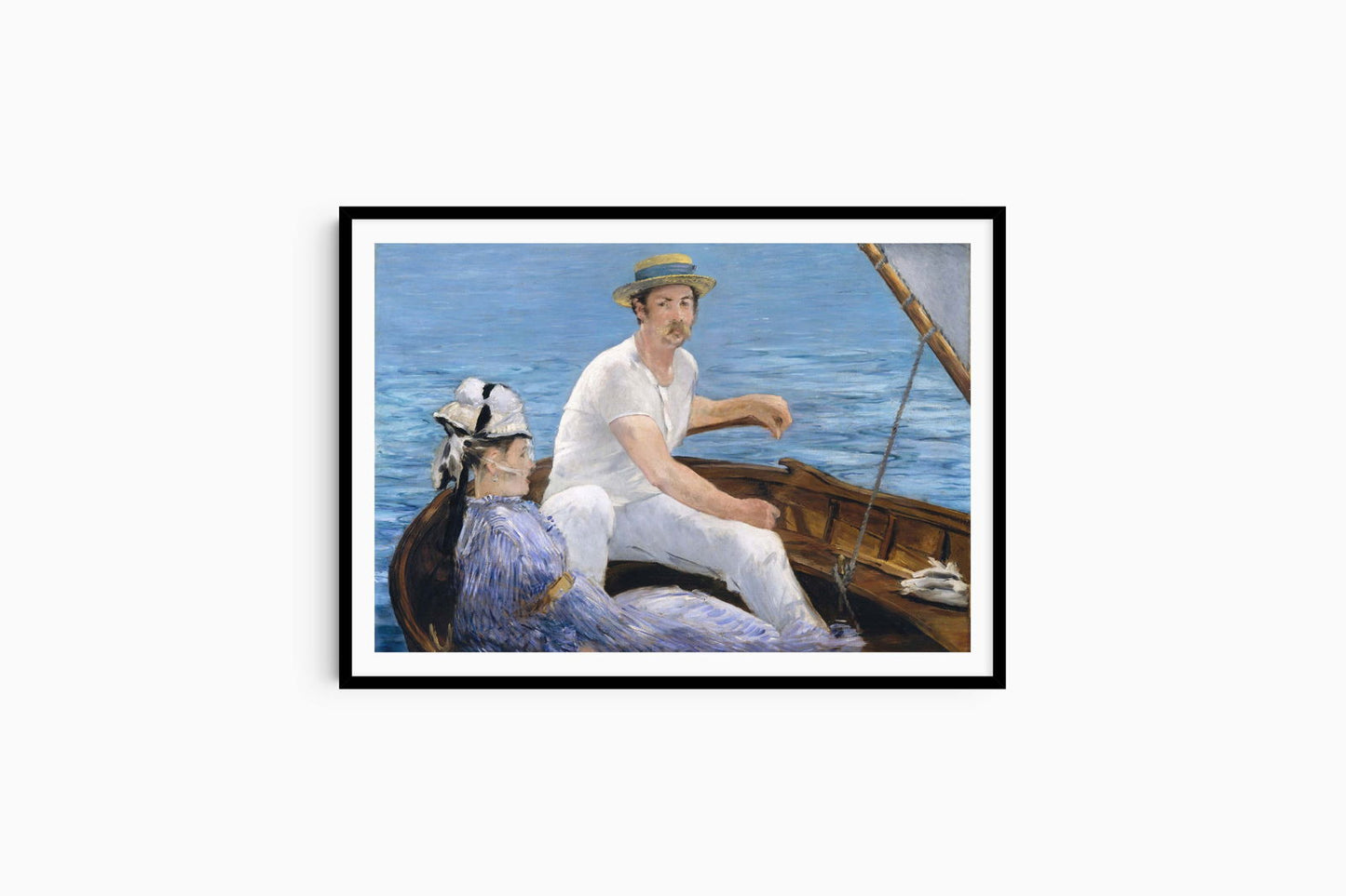 Édouard Manet - Boating - Hakyarts