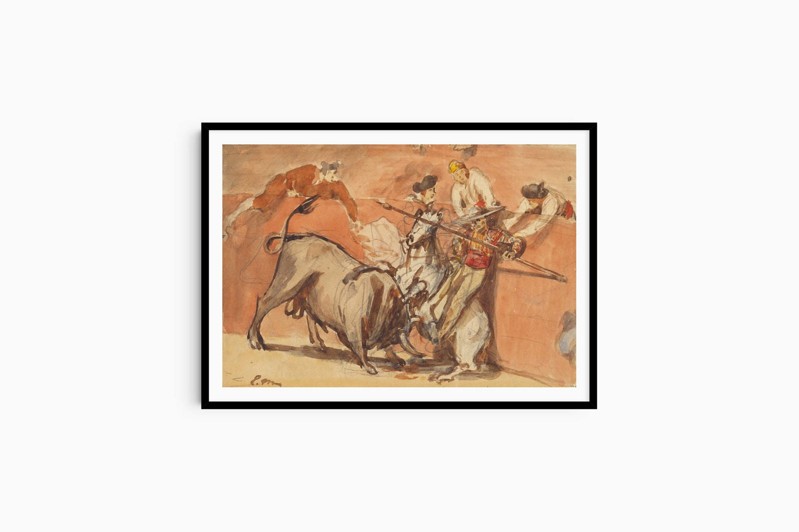 Édouard Manet  - Bullfight - Hakyarts