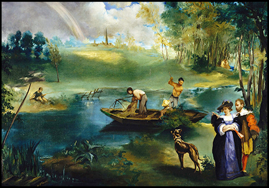 Édouard Manet - Fishing - Hakyarts