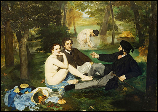 Édouard Manet  - Luncheon on the Grass - Hakyarts