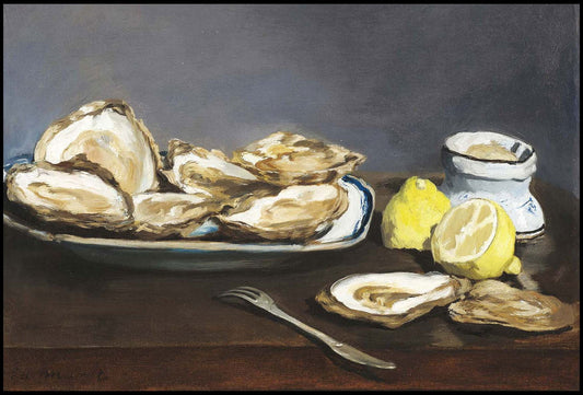 Édouard Manet  - Oysters - Hakyarts