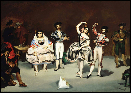 Édouard Manet - Spanish Ballet - Hakyarts