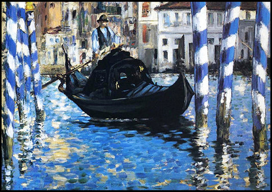 Édouard Manet  - The Grand Canal of Venice - Hakyarts