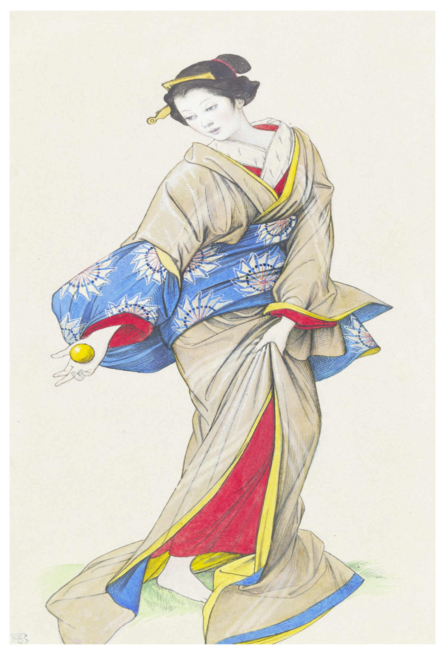 Eduard von Steinle -  Geisha - Hakyarts