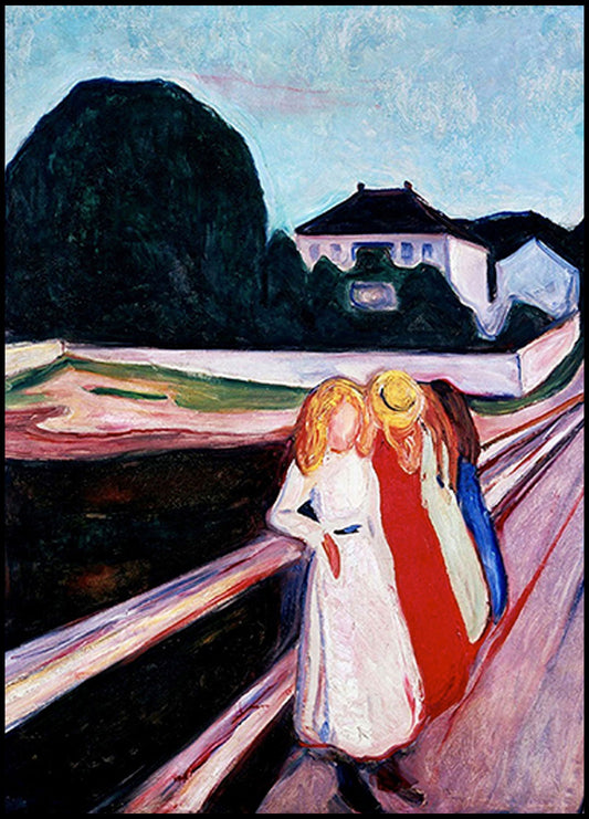 Edvard Munch - Four Girls on the Bridge - Hakyarts