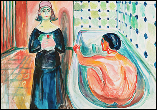 Edvard Munch - Marat in the Bath and Charlotte Corday - Hakyarts