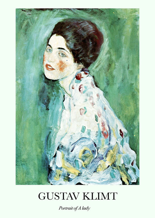 Edvard Munch - Portrait of a Lady Poster - Hakyarts