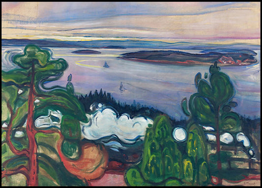 Edvard Munch - Train Smoke - Hakyarts