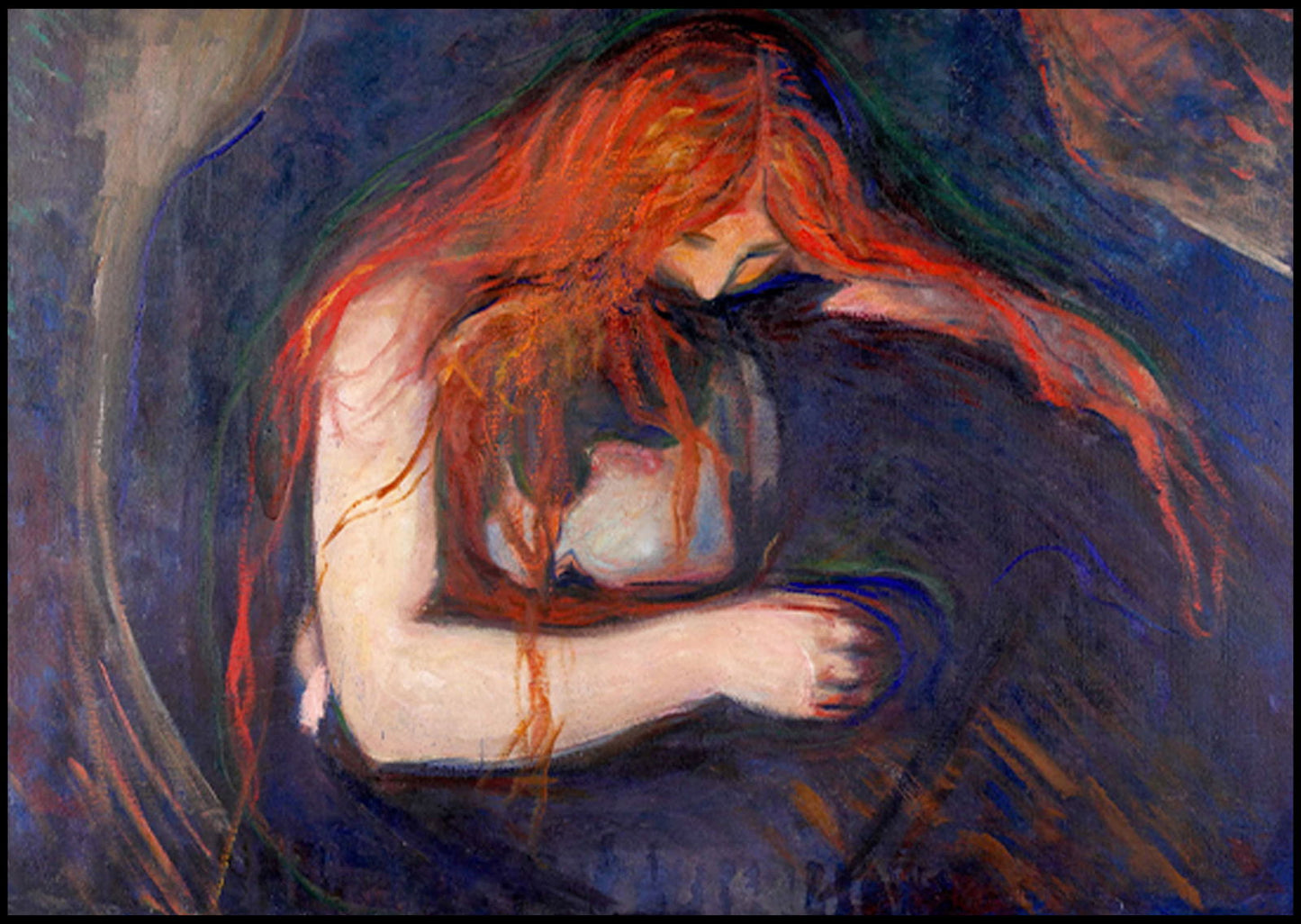 Edvard Munch - Vampire - Hakyarts