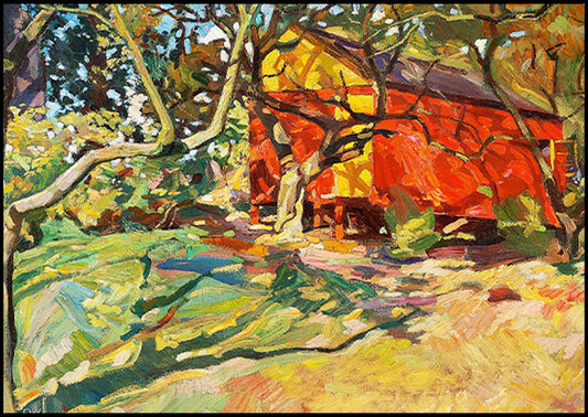 Edvard Weie - Old garden, Frederiksværk - Hakyarts