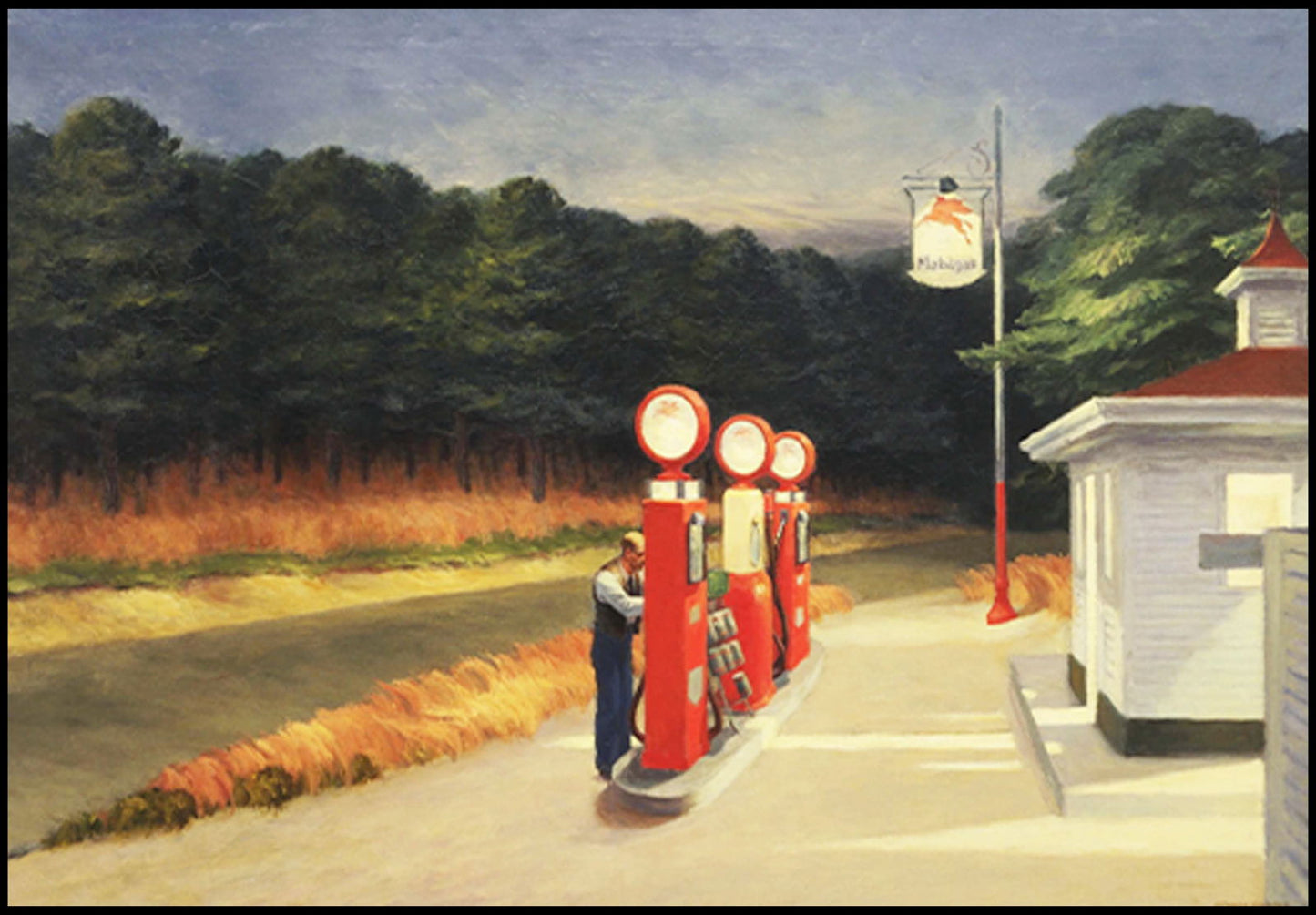 Edward Hooper - Gas - Hakyarts