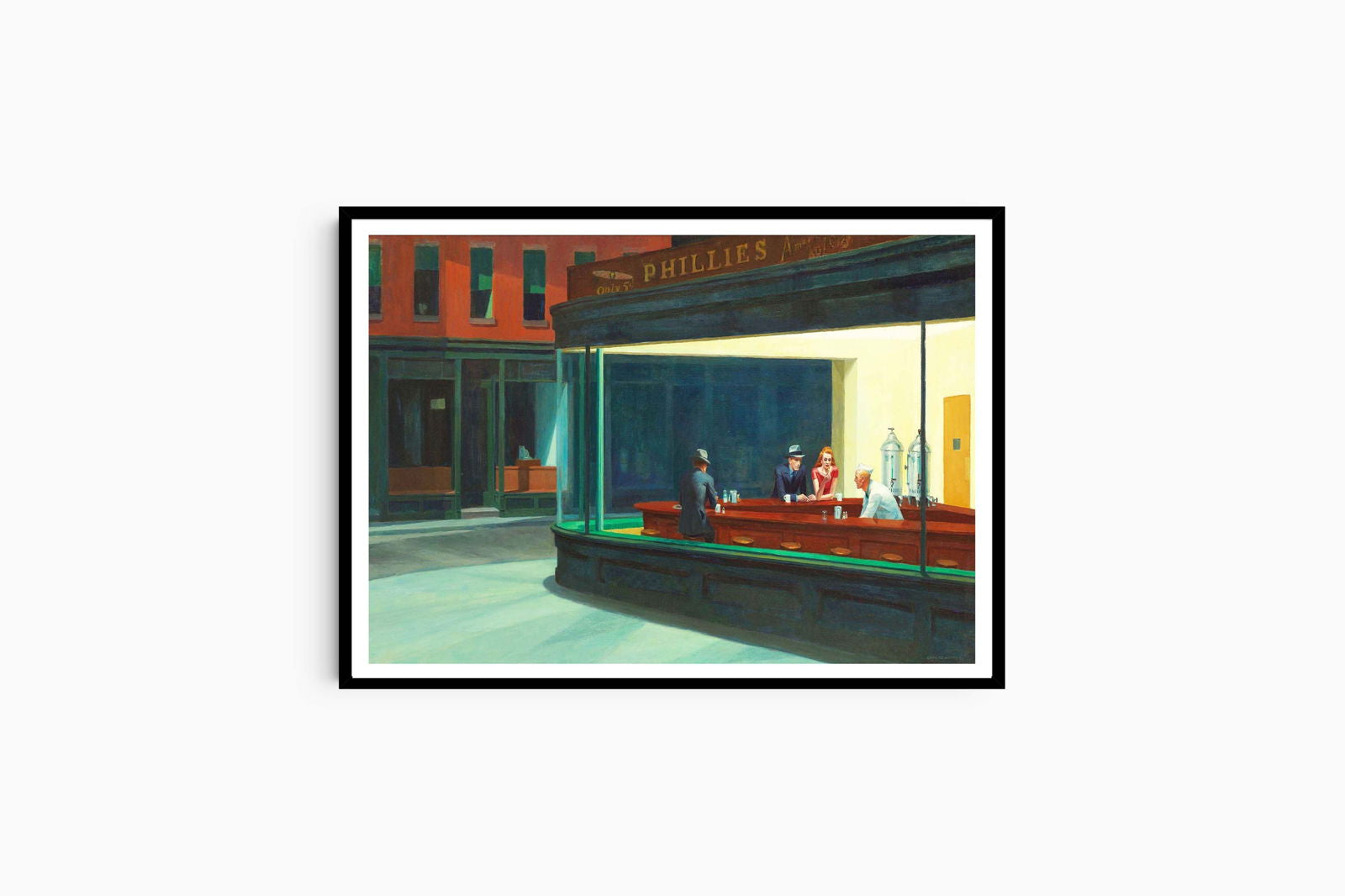 Edward Hooper - Nighthawks - Hakyarts