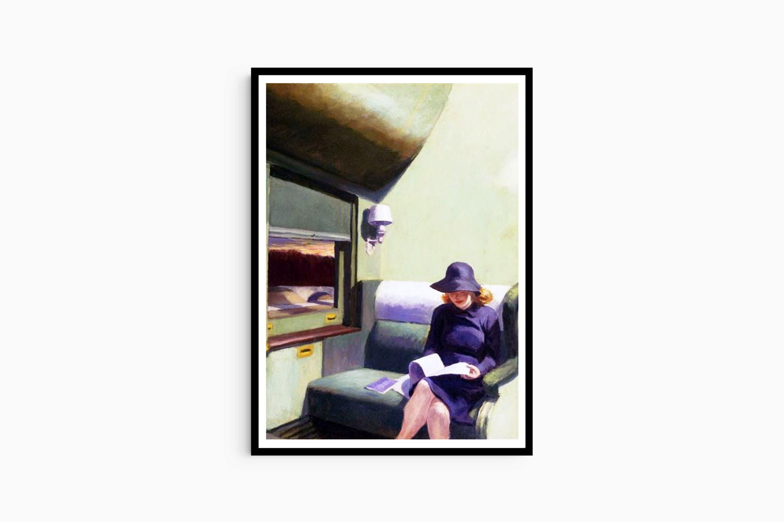 Edward Hopper - Compartment C - Hakyarts