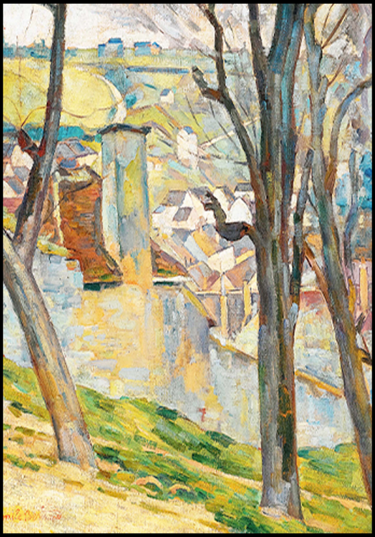 Émile Bernard - Paysage Près de Tonnerre - Hakyarts