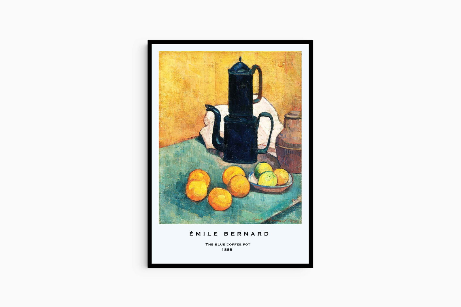 Émile Bernard - The Blue Coffee Pot Poster - Hakyarts