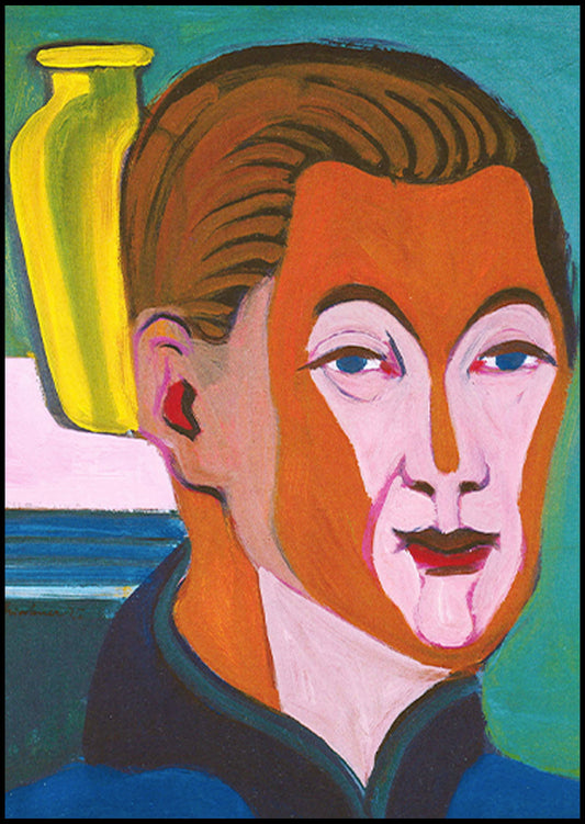 Ernst Ludwig Kirchner - Head of the Painter - Hakyarts