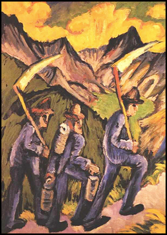 Ernst Ludwig Kirchner - Life on the alpine pasture - Hakyarts