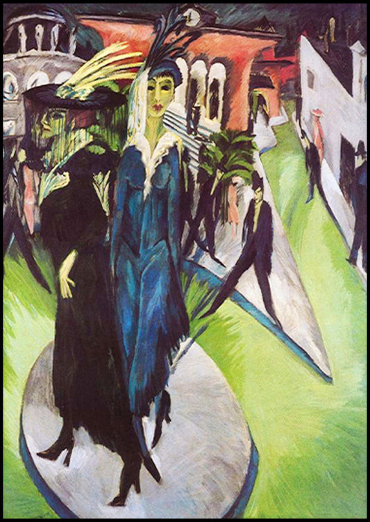 Ernst Ludwig Kirchner - Potsdamer Platz - Hakyarts