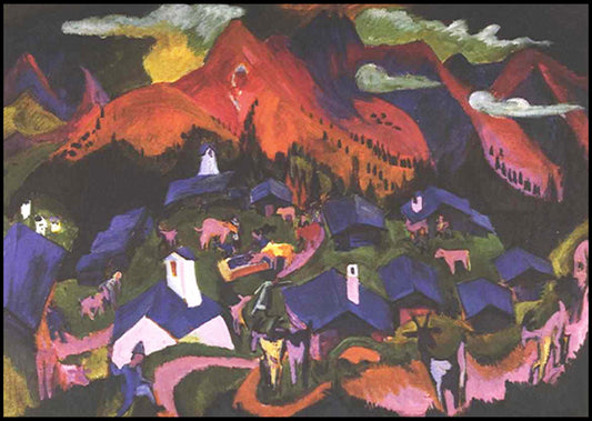 Ernst Ludwig Kirchner - Ruckkher der Tiere - Hakyarts