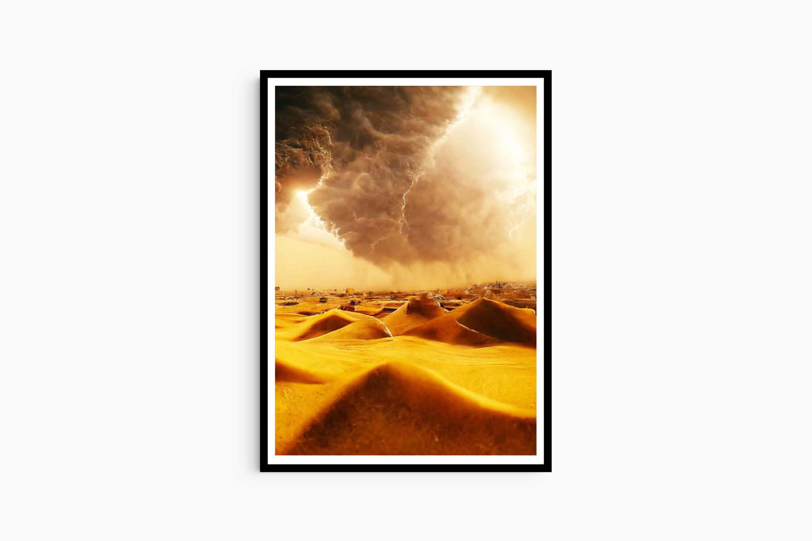 Fantasy Desert Landscape Poster - Hakyarts