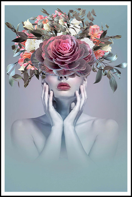 Feminine Flowers Poster - Hakyarts