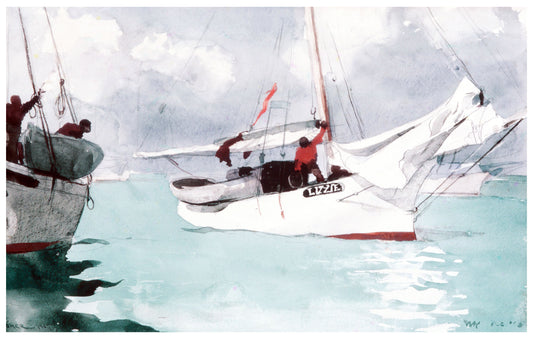 Winslow Homer - Fishing Boats Key West