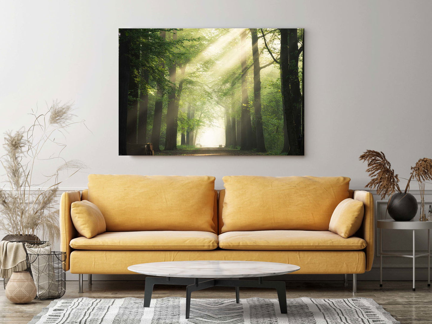 Forest Sunray Poster - Hakyarts