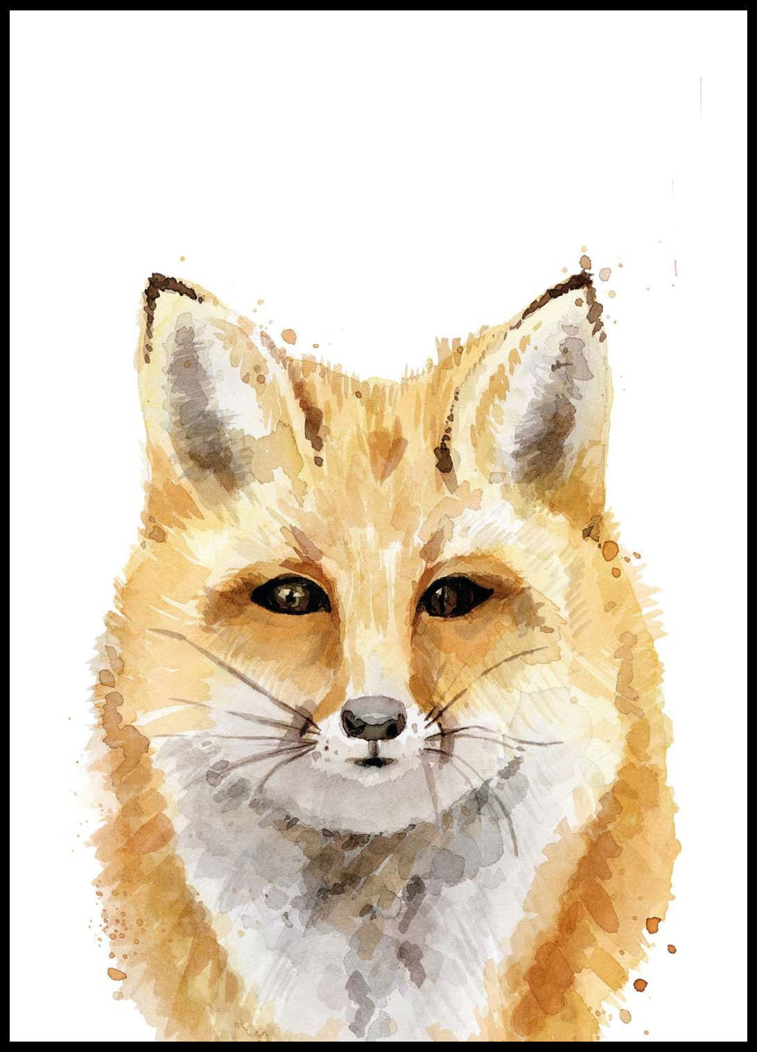 Fox Portrait - Hakyarts