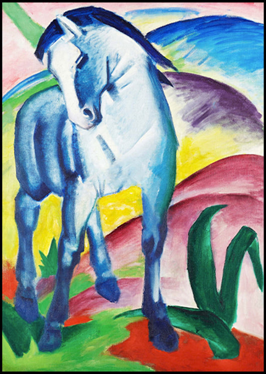 Franz Marc - Blue Horse - Hakyarts