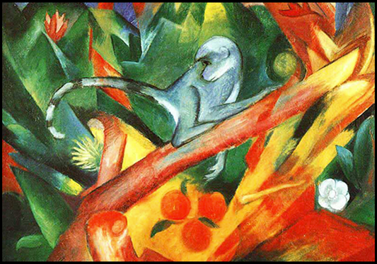 Franz Marc - The Monkey - Hakyarts