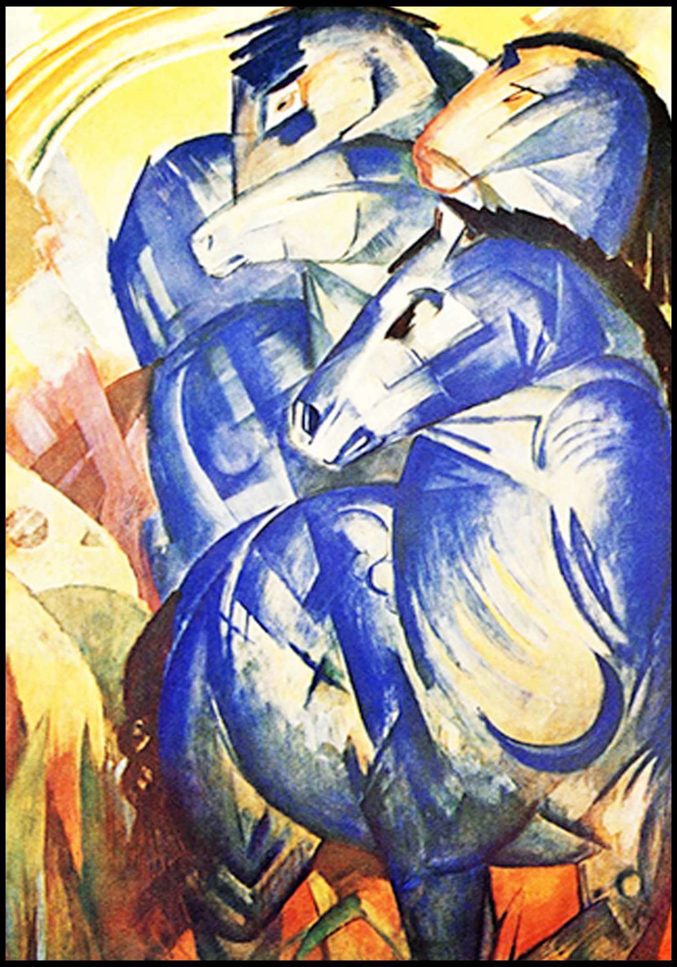 Franz Marc - The Tower of the Blue Horses - Hakyarts