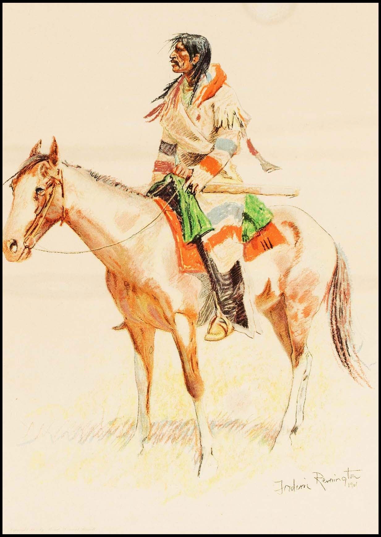 Frederic Remington - Half-Breed - Hakyarts