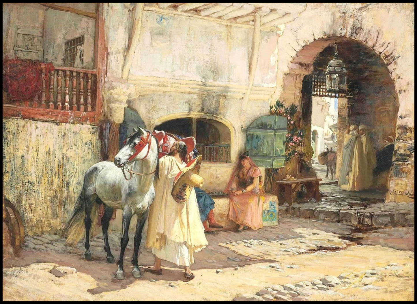 Frederick Bridgman - Off for a Ride - Hakyarts