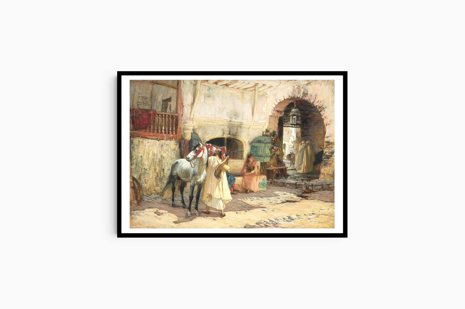 Frederick Bridgman - Off for a Ride - Hakyarts